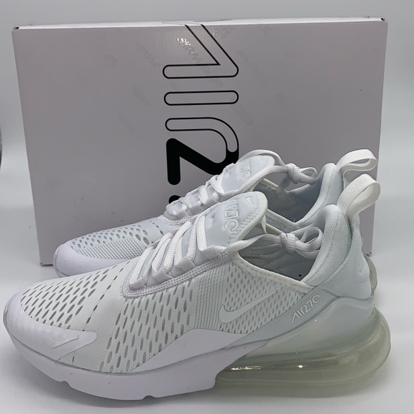 Air max 270 triple white mens nike shoes - Picture 4 of 6